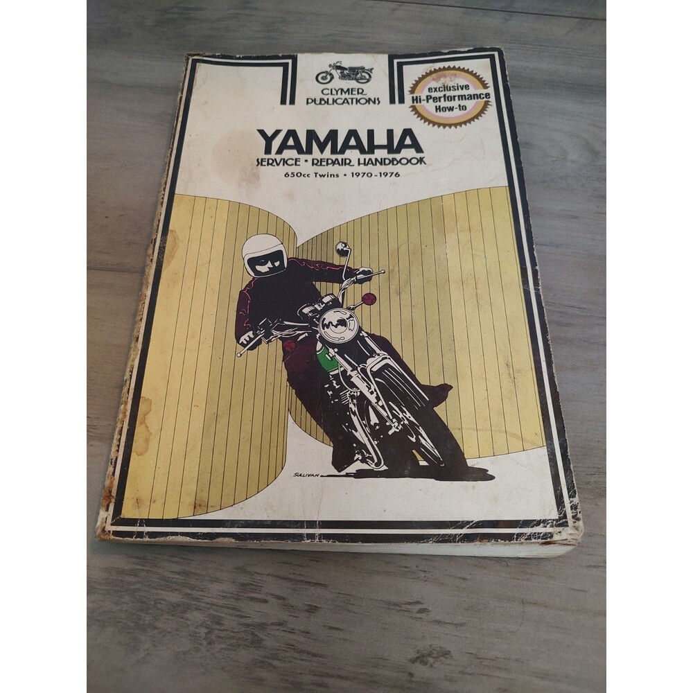 1970-1976 Yamaha 650cc Twins - Service Repair Manual, Clymer